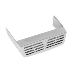 Grille de phare adaptable plastique chrome pour mobylette MBK-Motobecane 40, 88