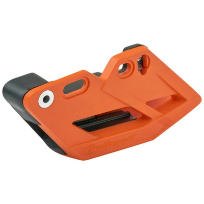 Guide chaine performance POLISPORT orange 125-250 SX 2011-2022, 250-350-450 SXF 2011-2022