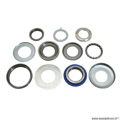 Jeu de direction complet PIAGGIO origine 6006886 pour maxi-scooters Gilera 800 GP après 2008 et Aprilia 850 SRV après 2012