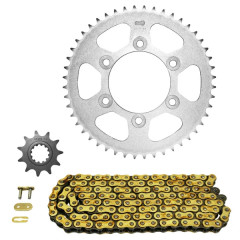 Kit chaine AFAM 420 11x48 (couronne 80-100-8.5) pour Rieju 50 RR SM Spike 2003-2004