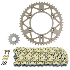 Kit chaîne AFAM démultiplication origine Beta 125 RR Enduro 2018-2020, RR Enduro Racing 2018-2020