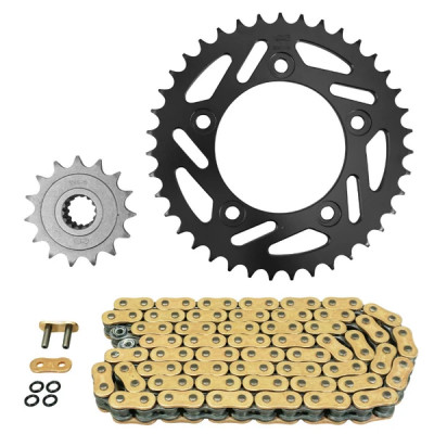 Kit chaîne AFAM 520 15x39 (diamètre couronne 100-124-10.5) Ducati 1100 Scrambler 2018-2020