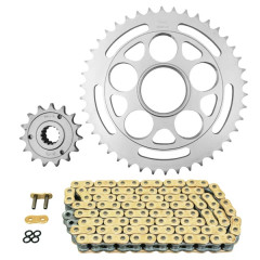 Kit chaîne AFAM 525 15x38 (diamètre couronne 60-110-38) Ducati 1100 Streetfighter 2009-2013