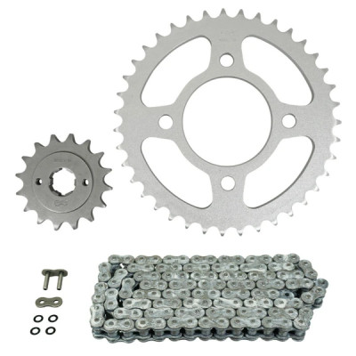 Kit chaîne AFAM 530 16x39 (démultiplication origine) Honda 650 CB C Custom 1980-1981