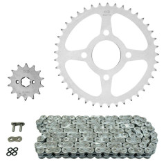 Kit chaîne AFAM 520 14x41 (diamètre couronne 58-90-10.5) Honda VT 125 C Shadow 1999-2008