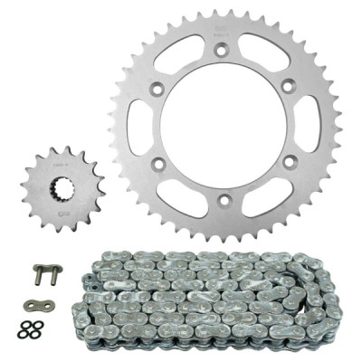 Kit chaine AFAM 520 16x45 (diamètre couronne 125-150-8.5) pour KTM 890 Adventure R 2021+, 790 Adventure 2019+