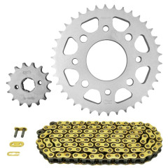 Kit chaîne AFAM 428 15x38 (démultiplication origine) Kymco 125 CK1 2014-2017