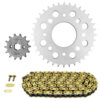 Kit chaine AFAM 428 14x36 (démultiplication origine) Kymco 125 K-Pipe - KPW 2012-2015
