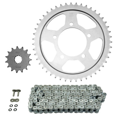 Kit chaine AFAM 530 15x47 (démultiplication origine) pour Suzuki 600 GSF Bandit 1995-1999, GSF S Bandit 1996-1999