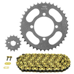 Kit chaîne AFAM 428 15x39 (démultiplication origine) SYM 125 XS K 2007-2013