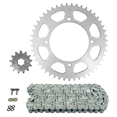 Kit chaine AFAM 520 13x47 (diamètre couronne 125-145-10.5) Yamaha 125 XV Virago 1997-2001