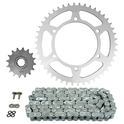 Kit chaîne AFAM 520 16x46 (démultiplication origine) Yamaha 750 XTZ Super Ténéré 1989-2000