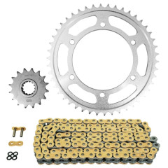 Kit chaine AFAM 525 16x46 (diamètre couronne 130-150-10.5) Yamaha 800 FZ8 N 2010-2016, FZ8 FAZER S 2010-2016