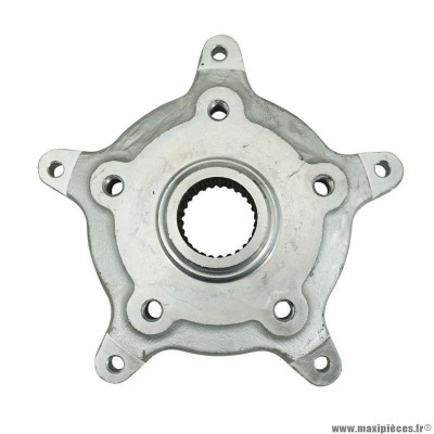 Moyeu-flasque de roue arrière PIAGGIO origine 647789 pour 400-500 MP3 après 2007, 400 X-EVO après 2007, X8 2004-2006, Beverly après 2006, Gilera 125-250-300 Nexus 2007, Aprilia 125-300 SR-MAX après 2011
