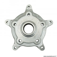 Moyeu-flasque de roue arrière PIAGGIO origine 647789 pour 400-500 MP3 après 2007, 400 X-EVO après 2007, X8 2004-2006, Beverly après 2006, Gilera 125-250-300 Nexus 2007, Aprilia 125-300 SR-MAX après 2011