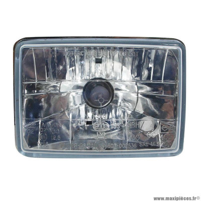 Optique-phare PIAGGIO OEM 640725 pour scooter 50-125 VESPA-S après 2007