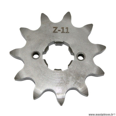 Pignon 11 dents PIAGGIO OEM 86177R pour 50 GILERA SMT 2006+, RCR 2006+, APRILIA RS 2006+, RS4 2011+, RX 2006+, SX 2006+