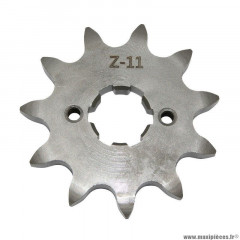 Pignon 11 dents PIAGGIO OEM 86177R pour 50 GILERA SMT 2006+, RCR 2006+, APRILIA RS 2006+, RS4 2011+, RX 2006+, SX 2006+