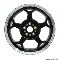 Roue arrière PIAGGIO 450x14 noire OEM 2B000902 pour maxi-scooter 500 MP3 2014-2018