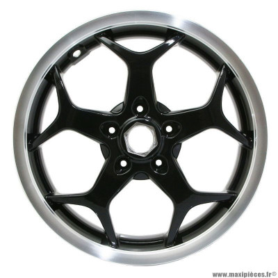 Roue avant PIAGGIO 3.00x13'' origine pour maxi-scooter 300-500 MP3 après 2014 version sport noir - 2B000901