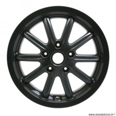 Roue avant PIAGGIO 3.00 x 12'' noir OEM 649372 pour 300-500 MP3 après 2010, 400 MP3 après 2008, Gilera 500 Fuoco après 2007