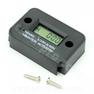 Compteur d'heure moteur adaptable sans fil pour véhicule 2 et 4 temps