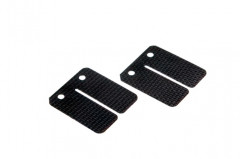 Lamelles de clapets en carbone VOCA RACING Biaxial 0,35mm pour scooter moteur Minarelli horizontal Nitro, Ovetto, Rally, Aerox, Neos (Vendu par 2)