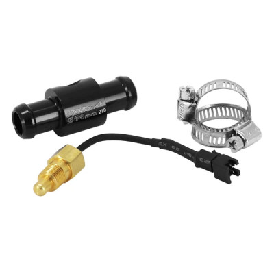 Adaptateur de température d'eau KOSO noir pour durite 14 mm
