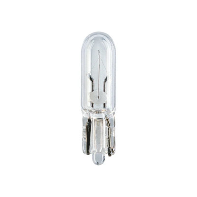 Ampoule lampe standard OSRAM 12V 2W T5 culot W2x4,6d wedge blanc (boîte de 10)