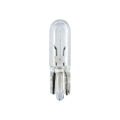 Ampoule lampe standard OSRAM 12V 2W T5 culot W2x4,6d wedge blanc (boîte de 10)