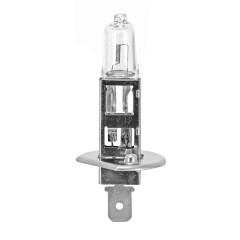 Ampoule-lampe halogène adaptable H1 12V 55W culot P14,5S blanc (projecteur)