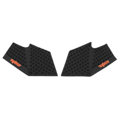 Autocollant réservoir antidérapant AVOC noir avec motif pour KTM 125 Duke (x2)