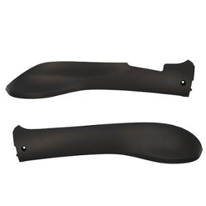 Bas de caisse TUN'R noir mat (peint) pour scooter SYM Fiddle II 4 TPS 2008-2021