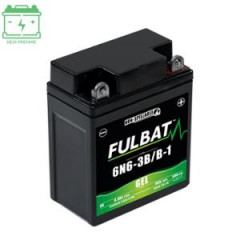 Batterie FULBAT 6N6-3B 6V6AH CLASSIC GEL SANS ENTRETIEN ACTIVEE USINE