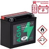 Batterie adaptable 12V sans entretien SLA YTX20L-BS