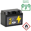 Batterie adaptable 12V sans entretien SLA / Technologie AGM (YTZ14-S)
