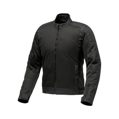 Blouson moto printemps-été Tucano Urbano noir respirant T46 certifié CE-classe A
