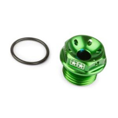 Bouchon huile STAGE6 Adapté Derbi Euro2/Euro3/Euro4 - Vert