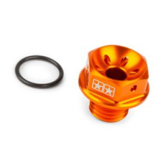 Bouchon huile STAGE6 Orange Adapté pour Scooter Piaggio