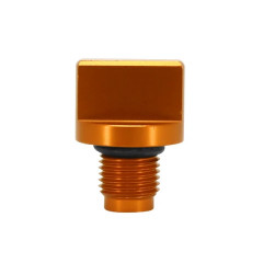Bouchon remplissage d'huile AVOC alu CNC anodisé orange KTM 125 Duke