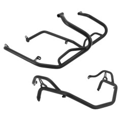 Bumper-protection moteur AVOC métal noir (paire) pour Honda 750 X-ADV maxiscooter