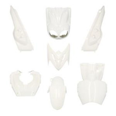 Kit Carrosserie TUN'R Stunt/Slider Blanc (Peint) - 7 pièces pour scooter après 2005