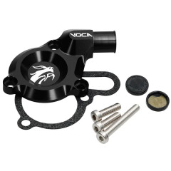 Carter-couvercle pompe à eau VOCA RACING 50 à boîte noir pour Derbi 50 Senda Euro 3 2006+