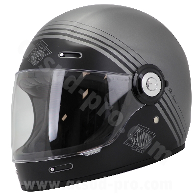 Casque intégral adaptable fibre grey taille L