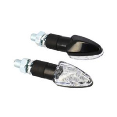 Clignotant BLACKWAY LED NOIR (PR) - HOMOLOGUÉ CE