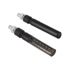 Clignotant BLACKWAY LED noir homologué CE (PR)