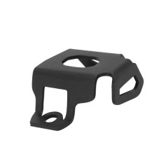 Couvercle de protection bocal de liquide de frein arrière AVOC alu noir pour moto Kawasaki 900 Z900, 650 Z650