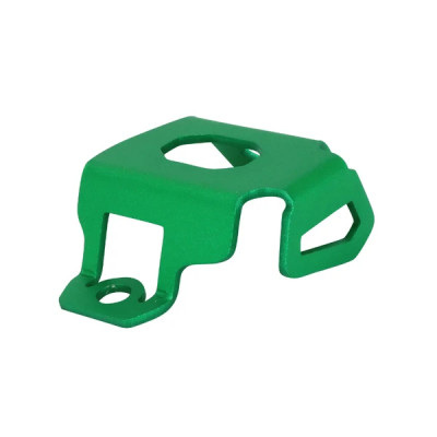 Couvercle de protection bocal de liquide de frein arrière AVOC alu vert pour Kawasaki 900 Z900, 650 Z650