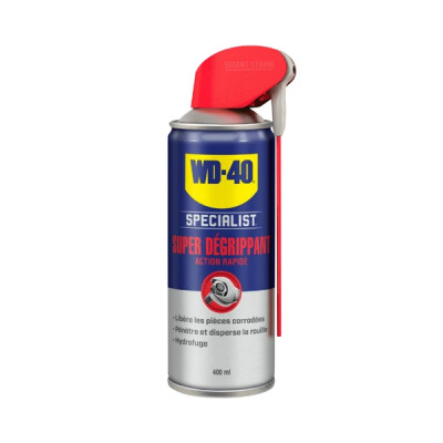 Dégrippant WD-40 ACTION RAPIDE (SUPER DEGRIPPANT) (AEROSOL 400 ml)