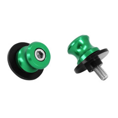 Diabolo M8 Alu Anodisé Vert AVOC (Paire) pour Kawasaki 900 Z900